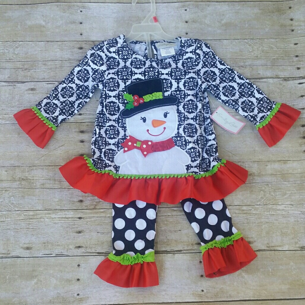 Emily Rose 2pc Christmas Outfit